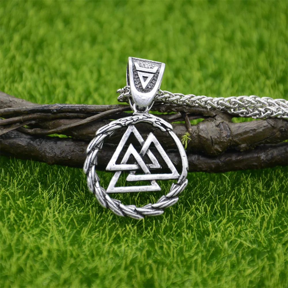 Goth Ouroboros Norse Dragon Necklace - Image 13