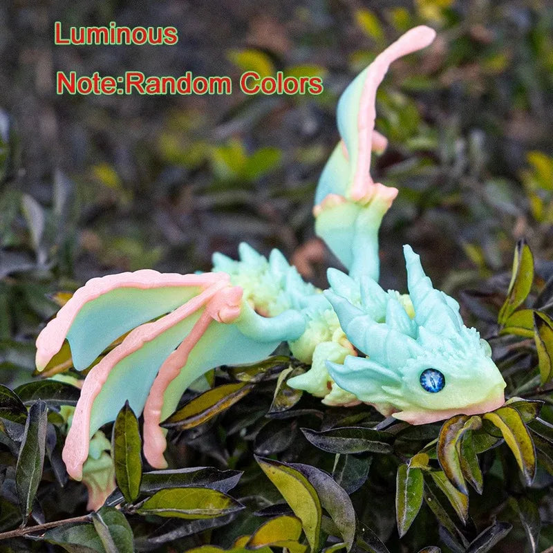 3D Printed Flying Dragon Simulated Craft Ornament – Multi-Jointed Movable Dragon Figures for Home & Desk Decoration - Image 13