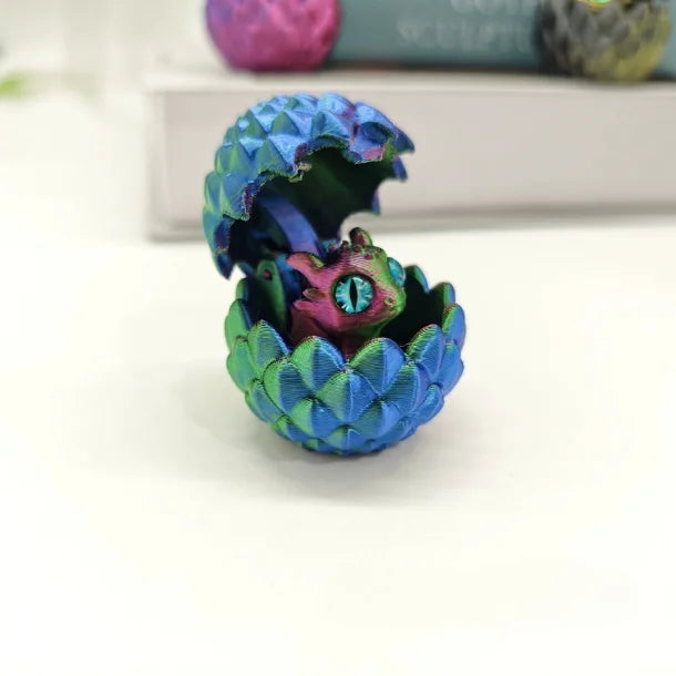 3D Printed Dragon & Egg Set - Image 8