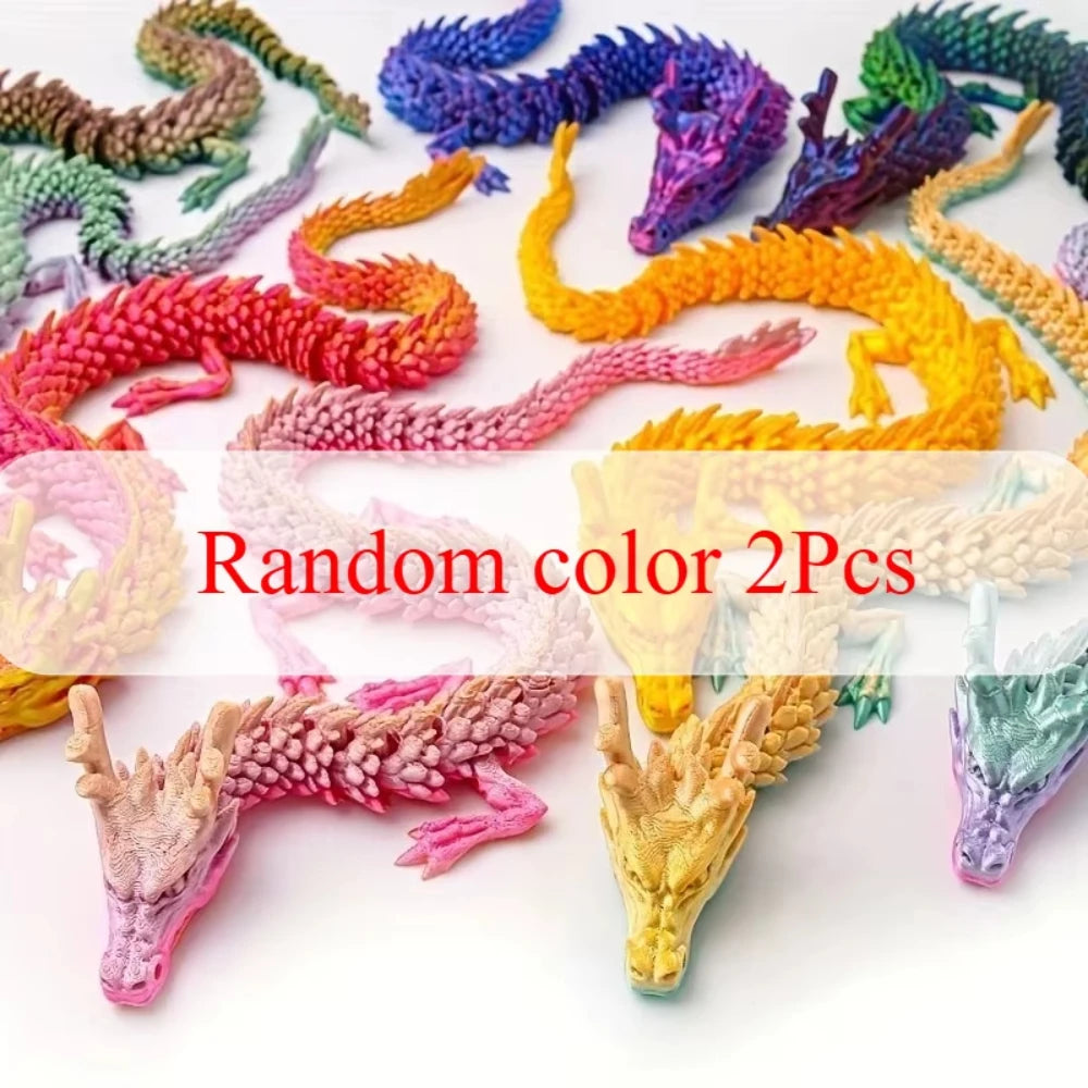 3D Printed Conjoined Dragon Ornaments - Image 19