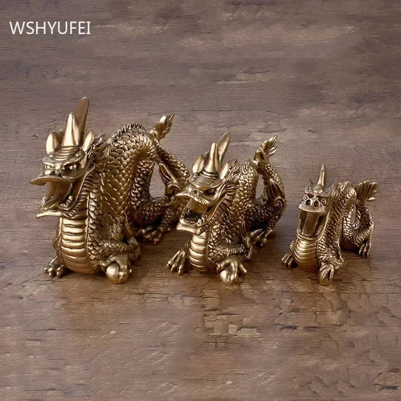 Chinese Zodiac Dragon Resin Ornament – Lucky Feng Shui Living Room Decoration & Birthday Gift - Image 5