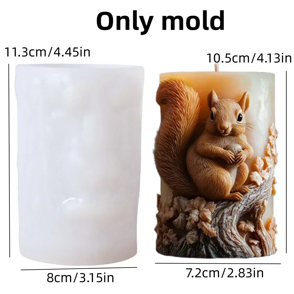 Dinosaur & Dragon Wings Relief Cylindrical Silicone Mold – Resin & Gypsum Craft Mold - Image 23