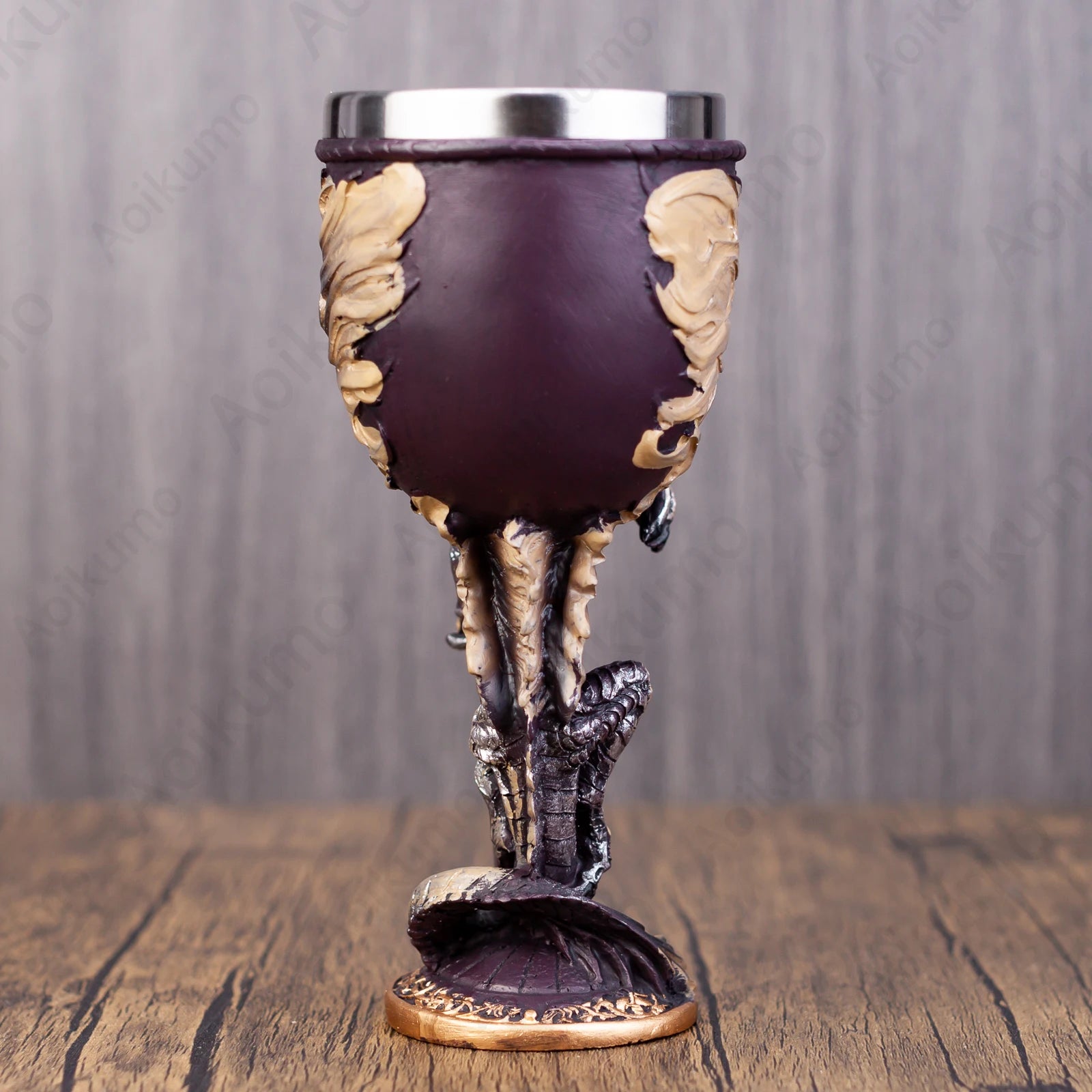 Creative Medieval Dragon Resin Goblet - Image 6