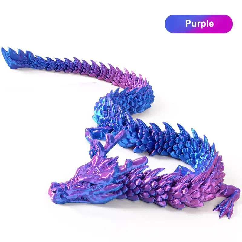 3D Printed Crystal Dragon Fidget Toy - Image 7