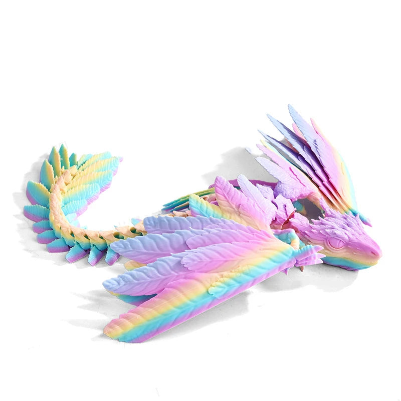 3D Printed Feathered Wyvern Dragon - Image 4
