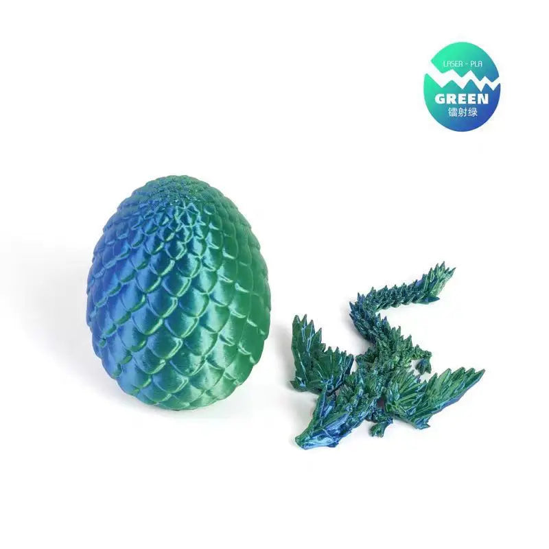 3D Printed Gradient Wings Flying Dragon Egg Set - Image 9