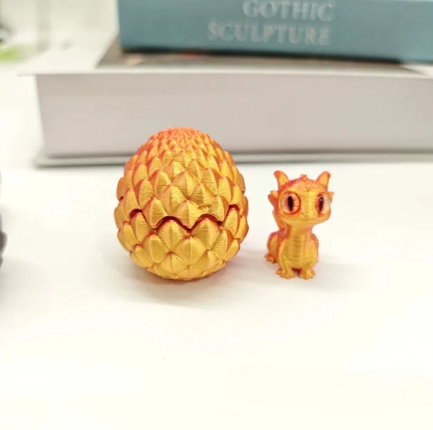 3D Printed Dragon & Egg Set - Image 17