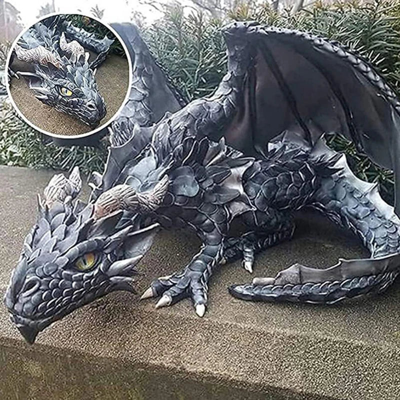 Garden Guardian Dragon Sculpture