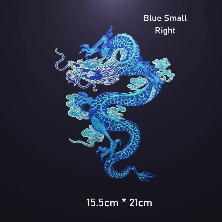 AHYONNIEX High-Quality Large Dragon Patches – DIY Embroidered Sew-On Fabric Stickers for Clothes - Image 11