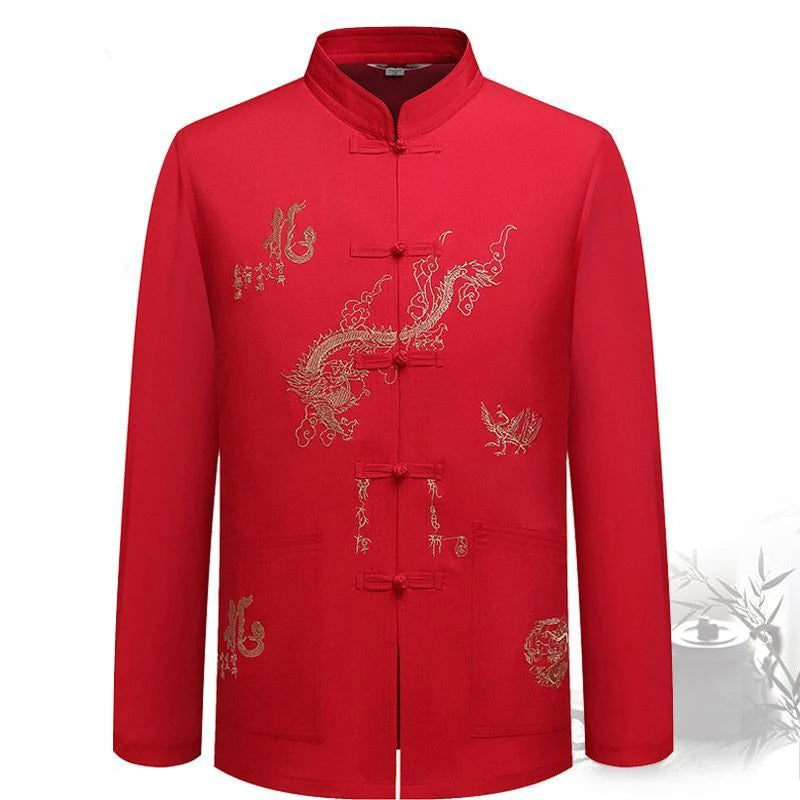 Chinese Traditional Tang Clothing Top - Image 10