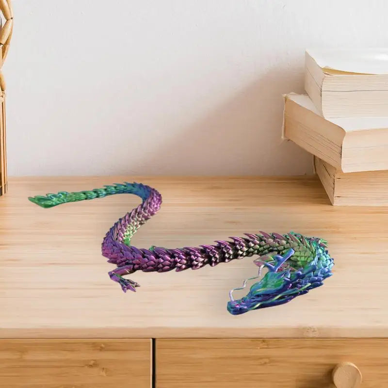 3D Printed Articulated Dragon – Large Flexible Joint Dragon Figurine for Home Decor & Collectors - Image 5