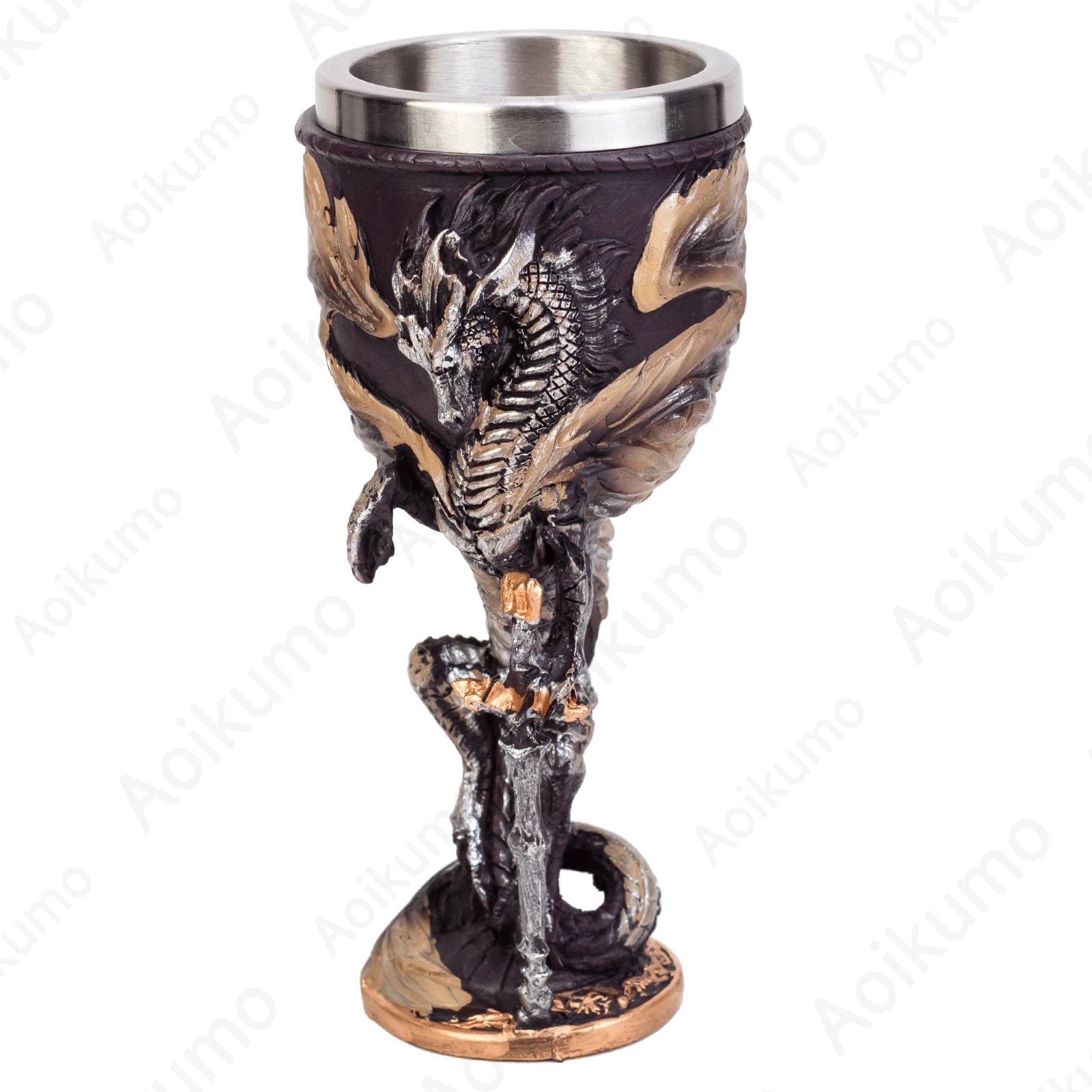 Creative Medieval Dragon Resin Goblet - Image 7