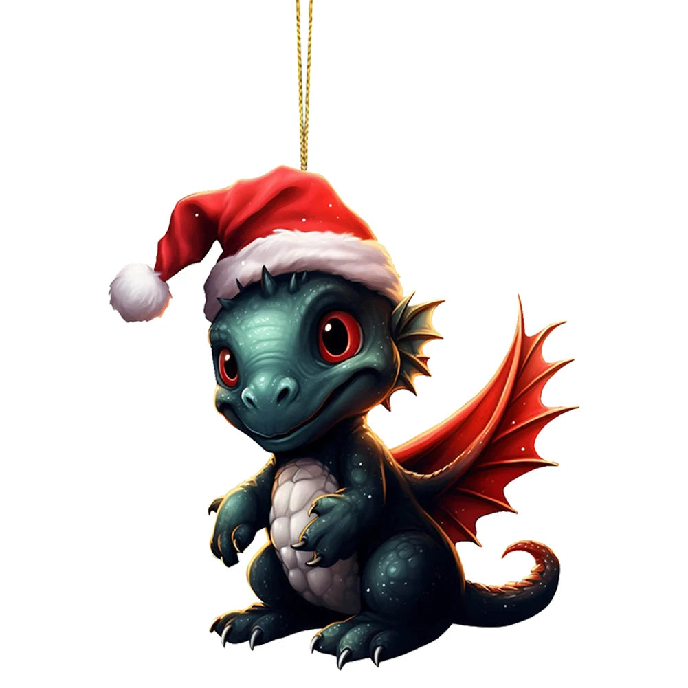 Christmas Dragon Ornaments - Image 13