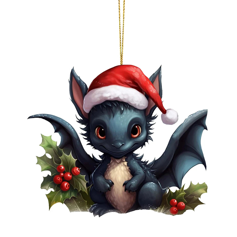 Christmas Dragon Ornaments - Image 3