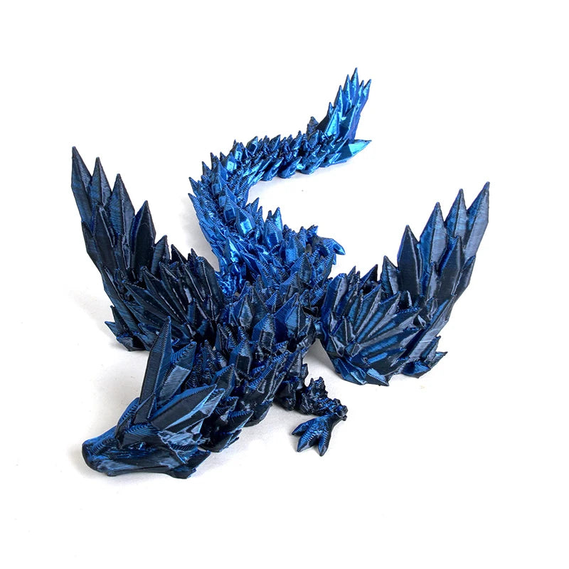 3D Printed Gradient Dragon Ornament - Image 13