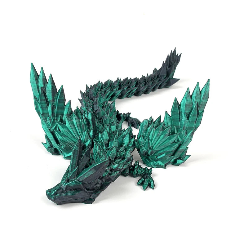 3D Printed Gradient Dragon Ornament - Image 8