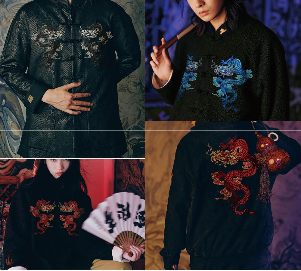 AHYONNIEX High-Quality Large Dragon Patches – DIY Embroidered Sew-On Fabric Stickers for Clothes - Image 6