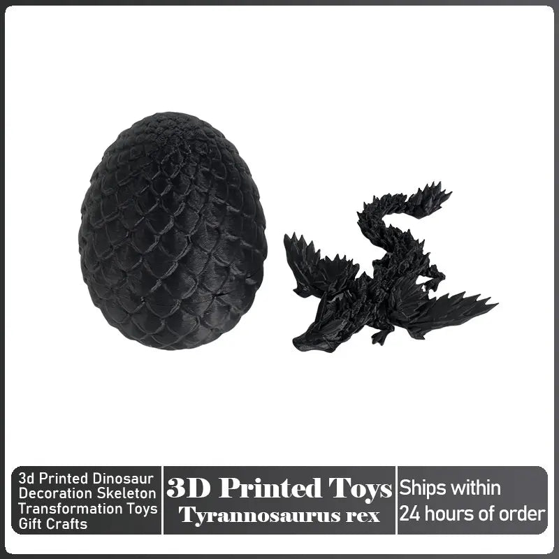 3D Printed Dragon with Movable Wings – Office Desk Accessory & Creative Home Decor - Image 12