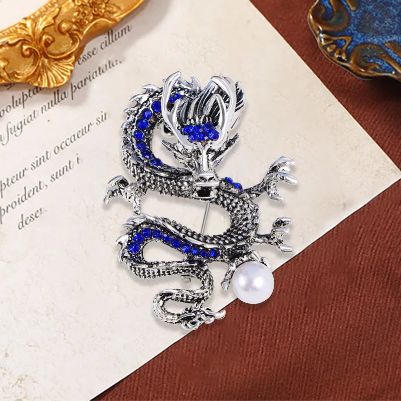 Chinese Dragon Brooch - Image 7