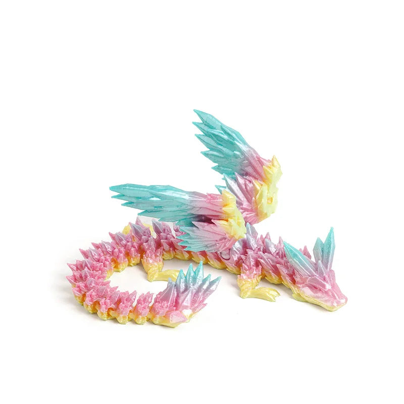 3D Printed Gradient Dragon Ornament - Image 12