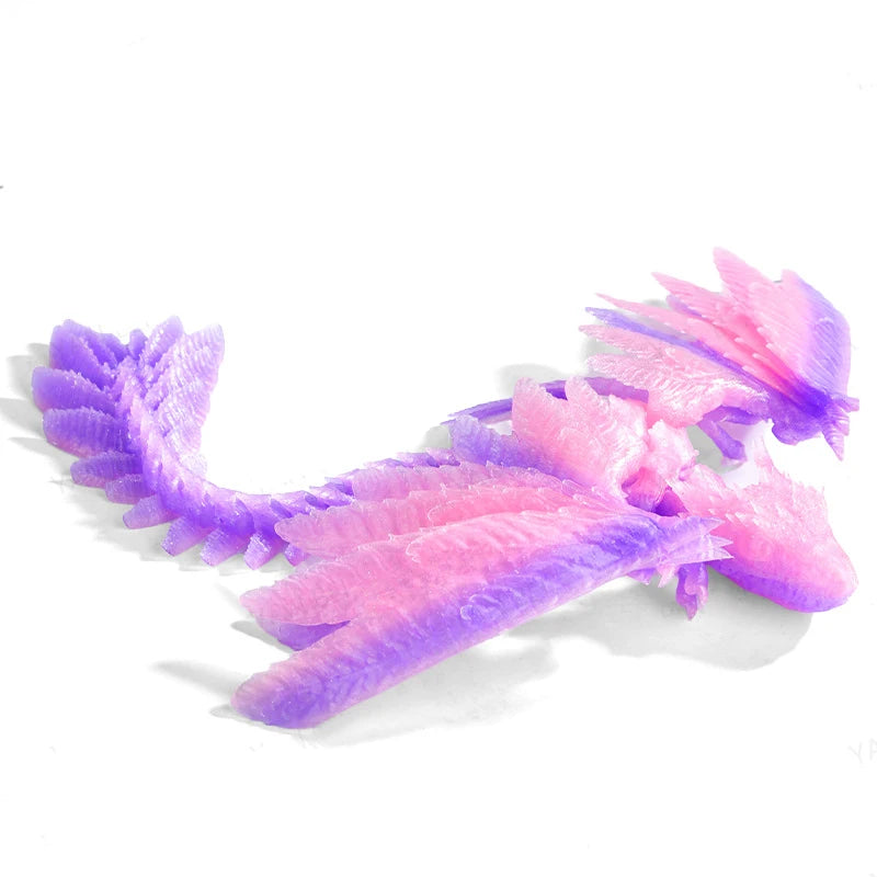 3D Printed Feathered Wyvern Dragon - Image 2