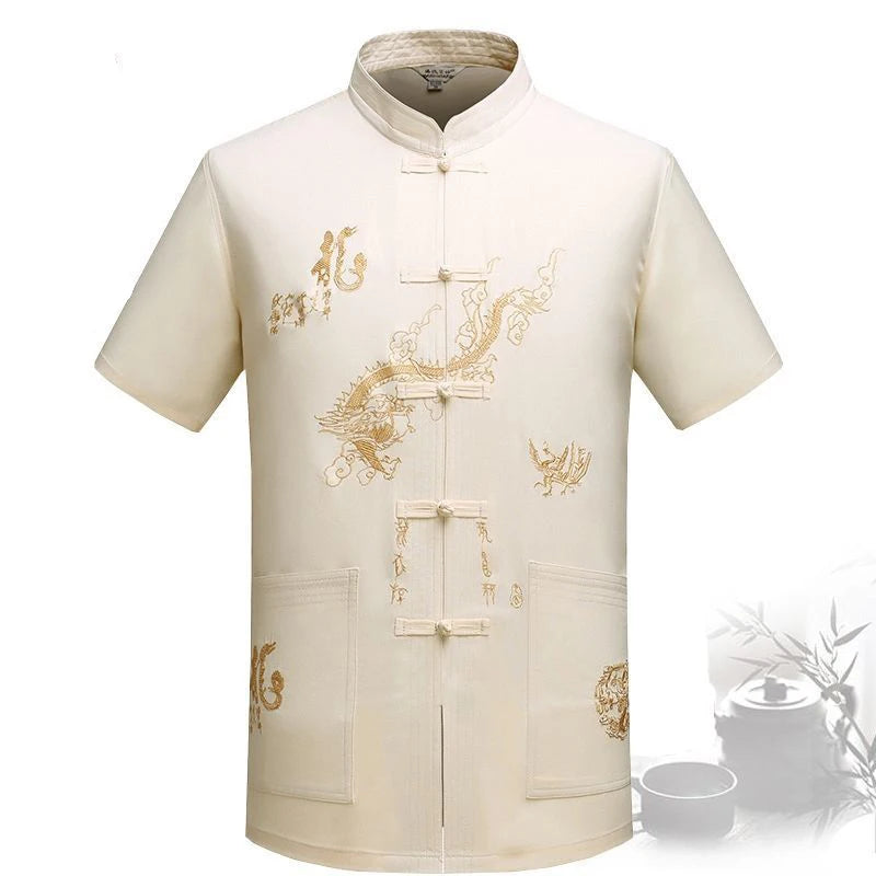 Chinese Traditional Tang Clothing Top - Image 5