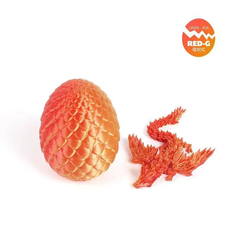 3D Printed Gradient Wings Flying Dragon Egg Set - Image 8