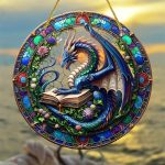 Dragon Suncatcher Wall Hanging