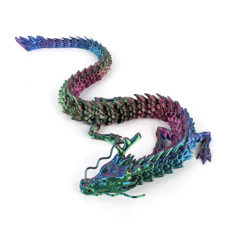 3D Printed Chinese Dragon Toy - Image 4